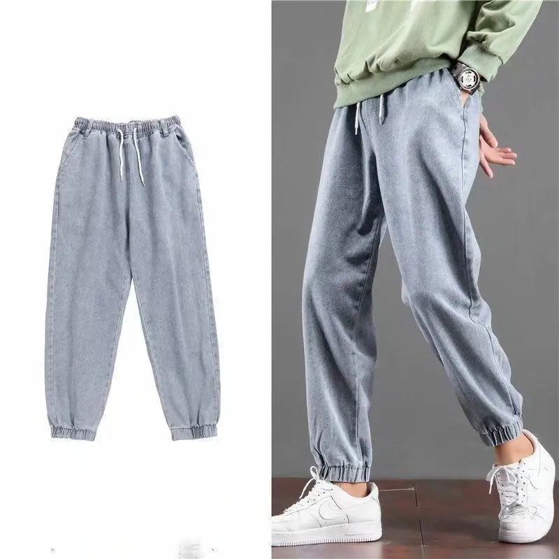 Jeans men's trendy brand loose VogueDarzi
