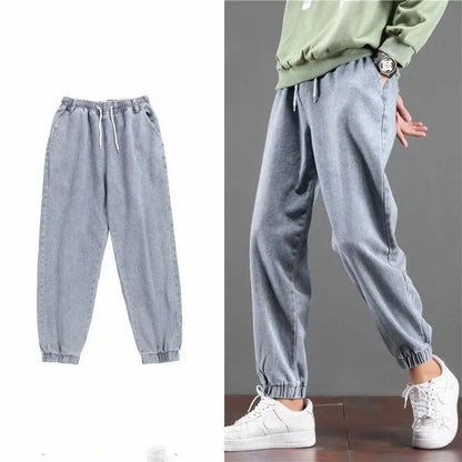 Jeans men's trendy brand loose VogueDarzi