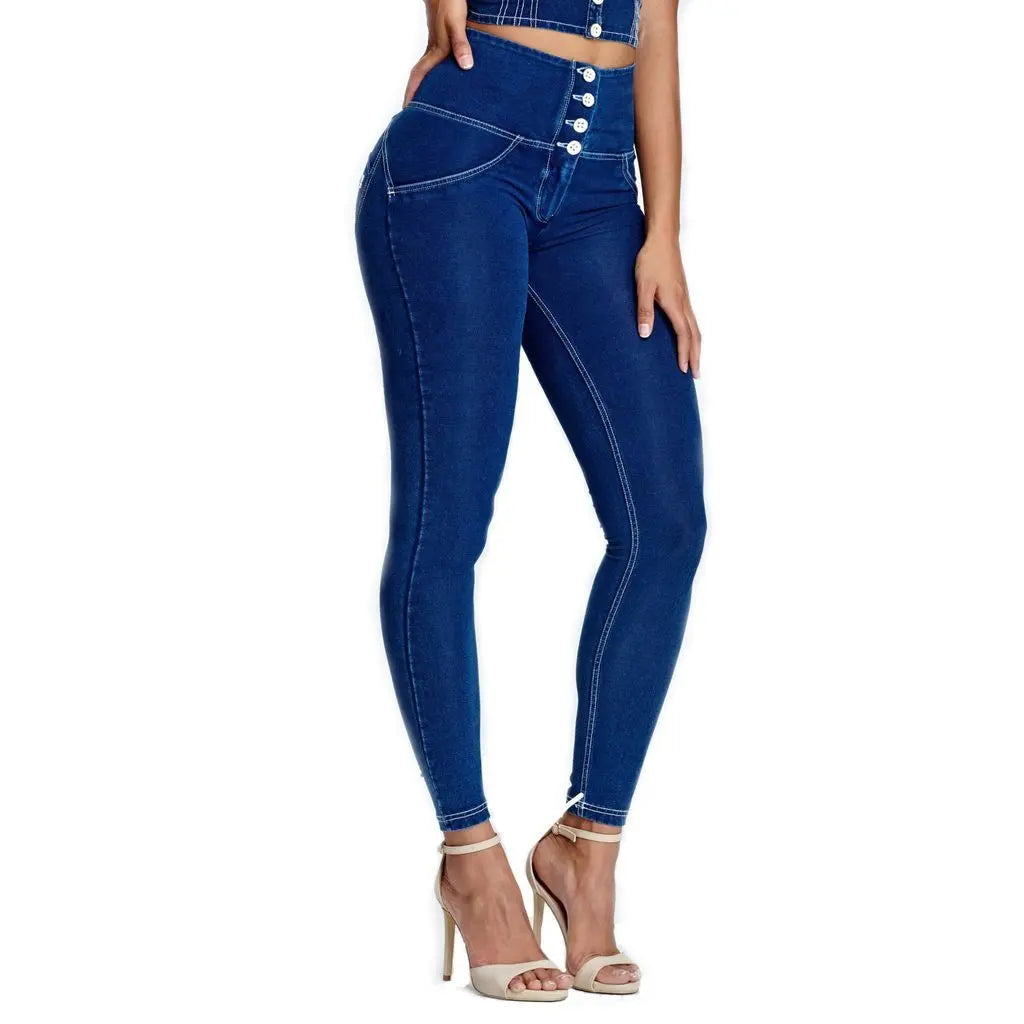 Peach Hip Jeans Women VogueDarzi