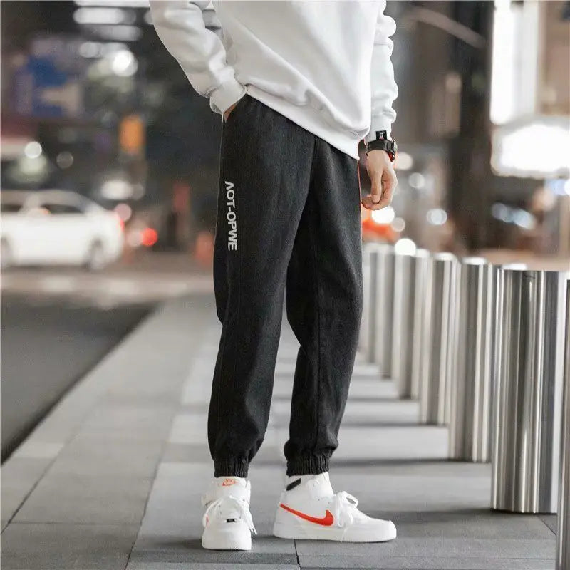 Jeans men's trendy brand loose VogueDarzi