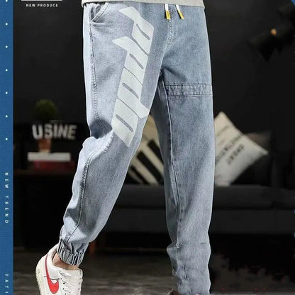 Jeans men's trendy brand loose VogueDarzi