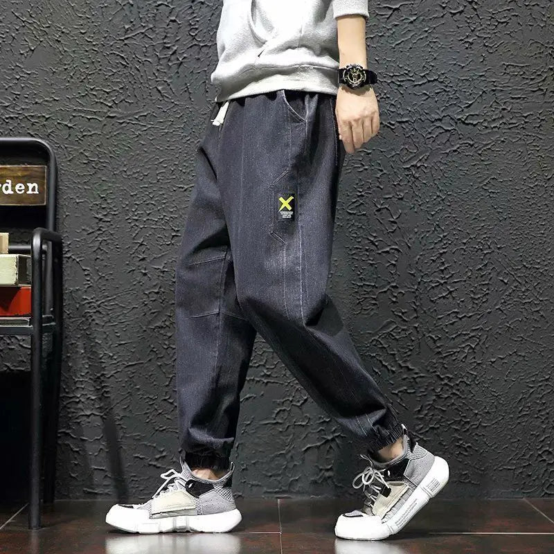 Jeans men's trendy brand loose VogueDarzi