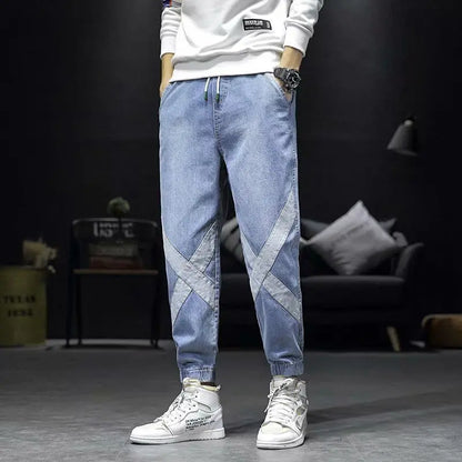 Jeans men's trendy brand loose VogueDarzi