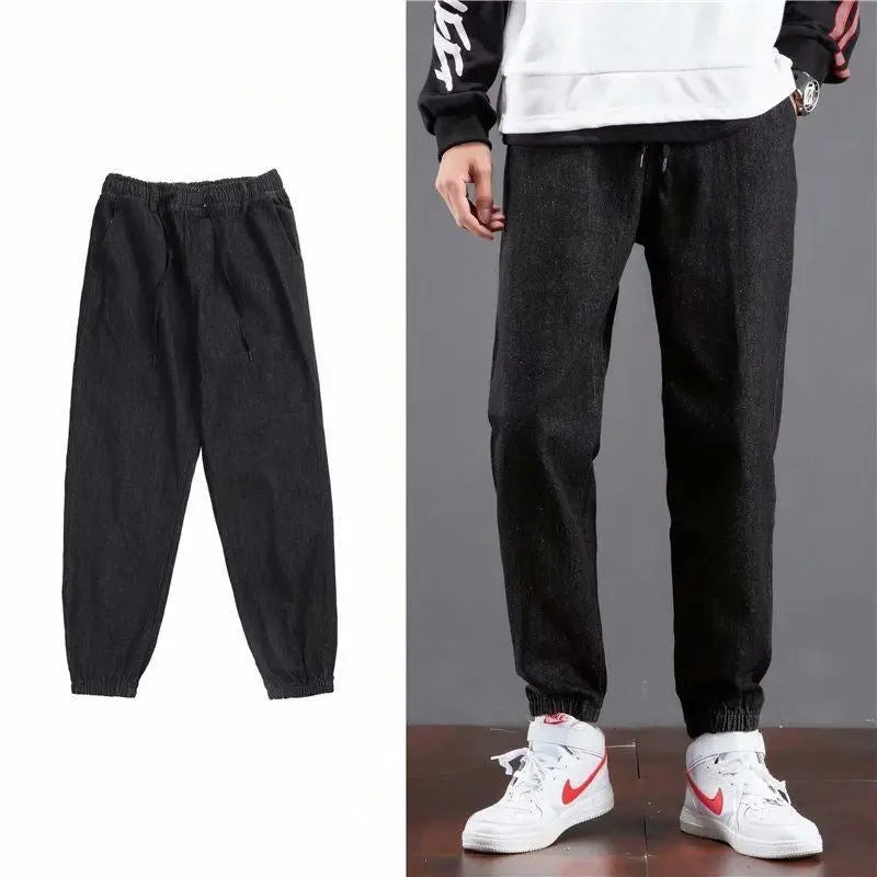 Jeans men's trendy brand loose VogueDarzi