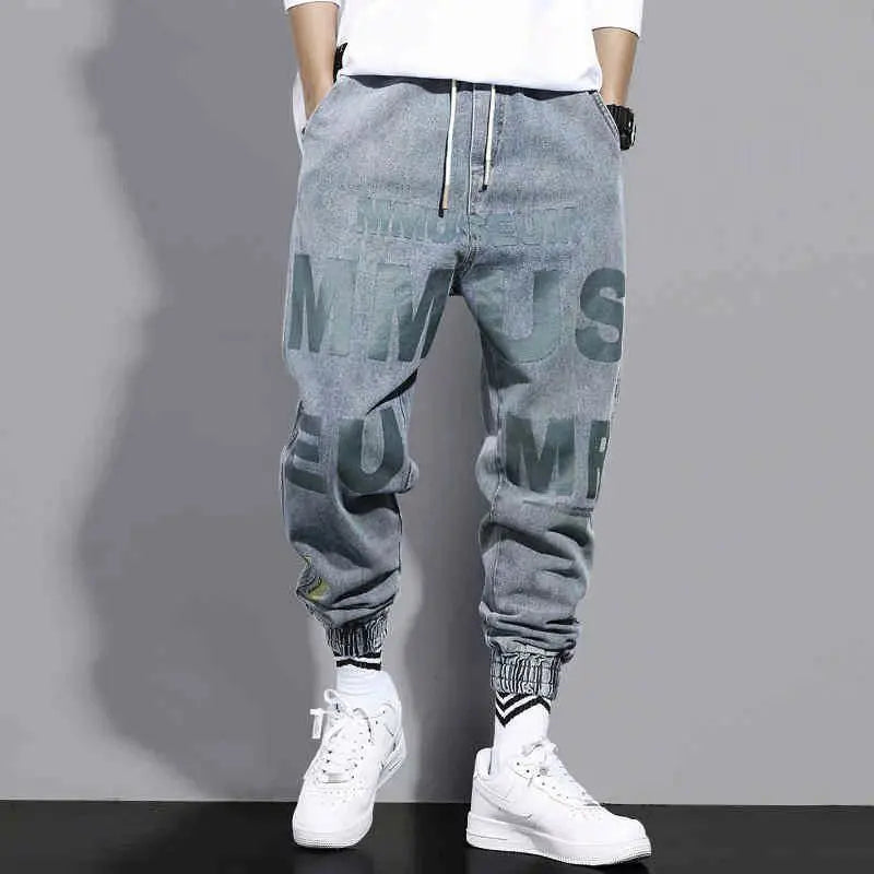 Jeans men's trendy brand loose VogueDarzi