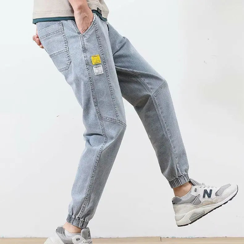 Jeans men's trendy brand loose VogueDarzi