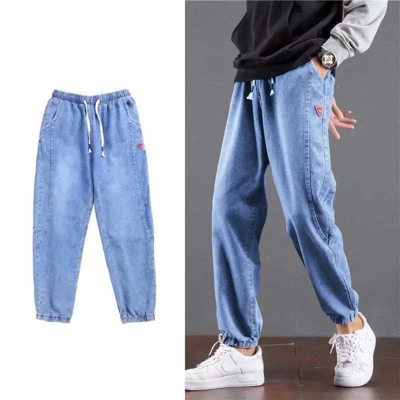 Jeans men's trendy brand loose VogueDarzi