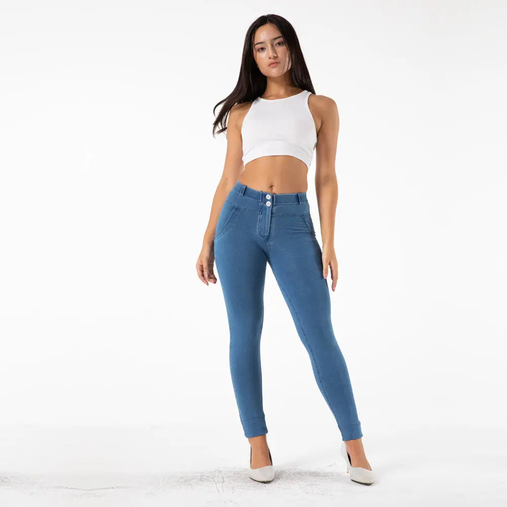 Shascullfites melody  push up jeans butt lifting booty shaping jeggings women jeans VogueDarzi