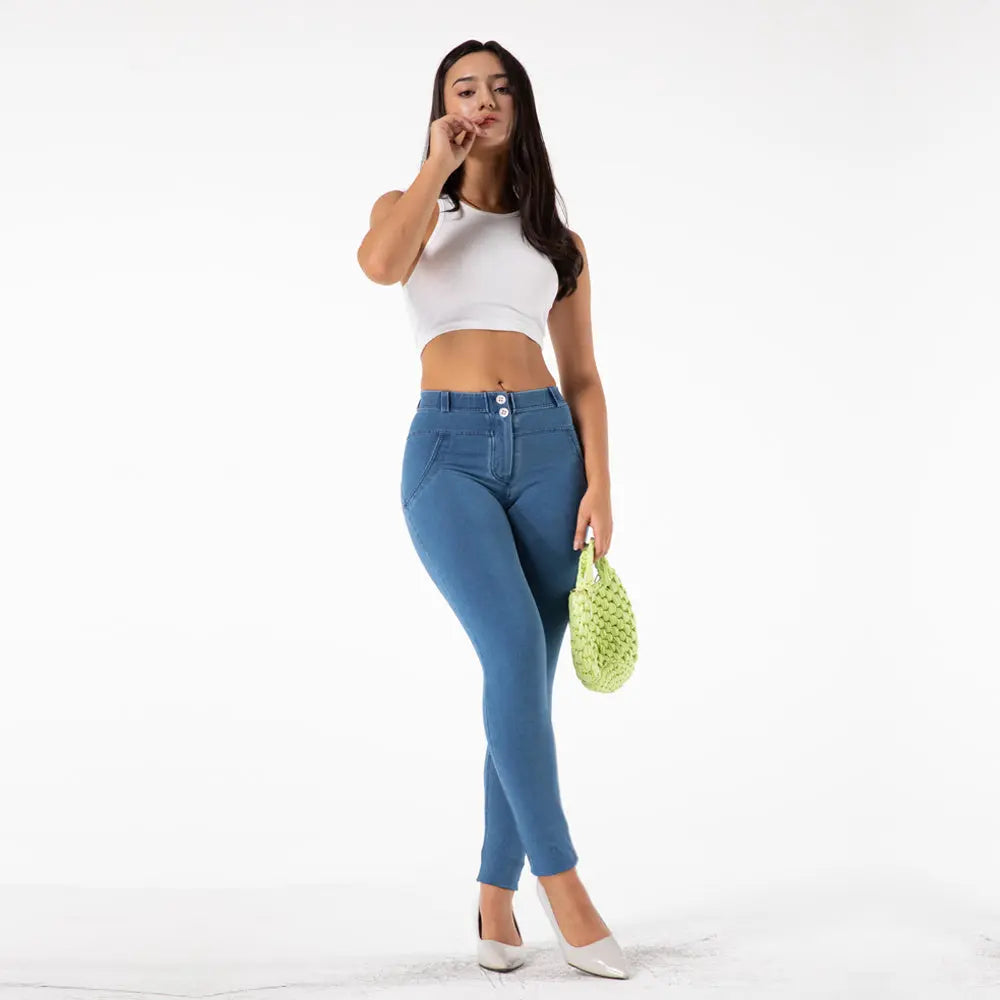 Shascullfites melody  push up jeans butt lifting booty shaping jeggings women jeans VogueDarzi