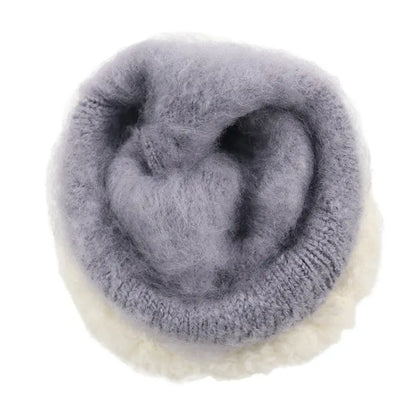 Winter knitted gloves - VogueDarzi