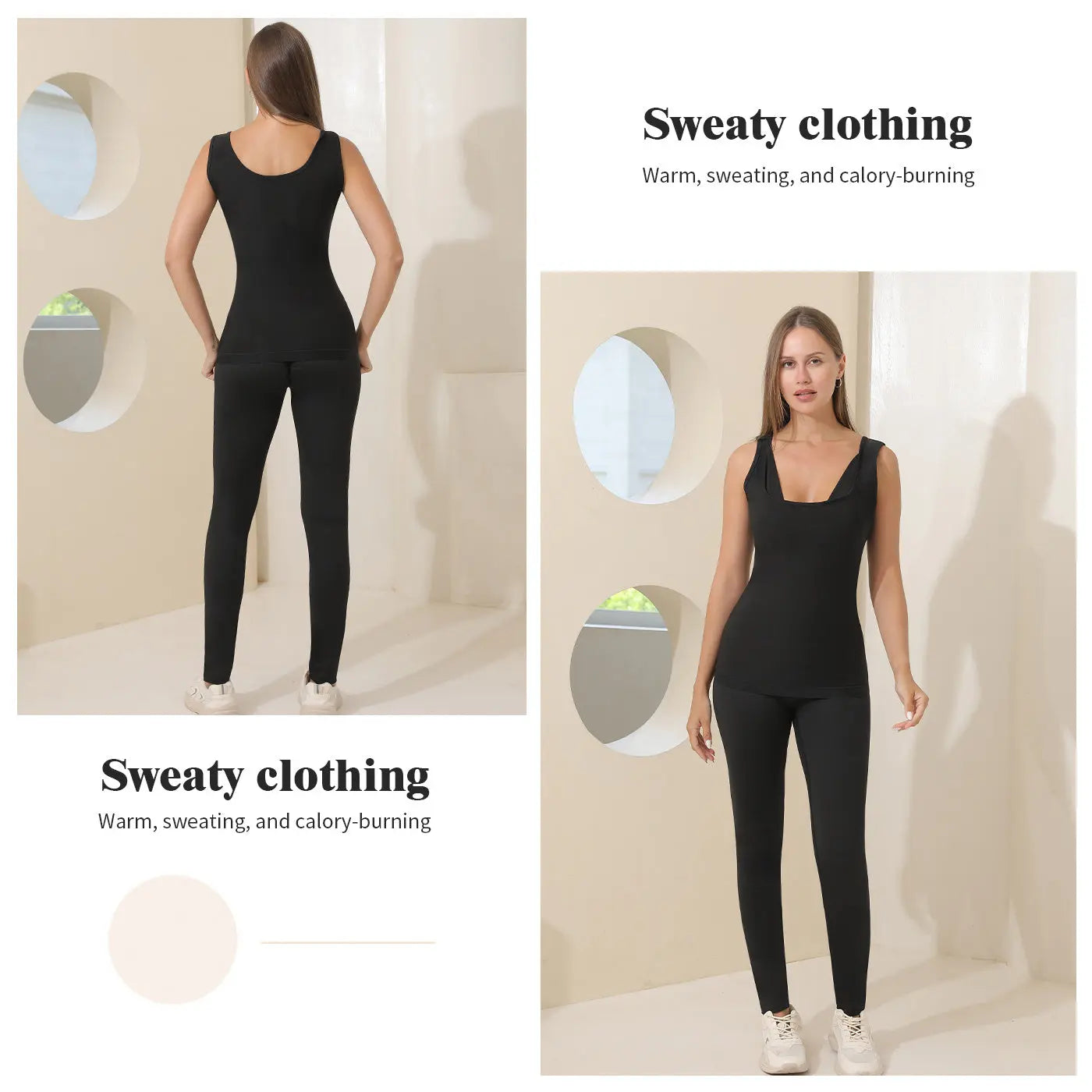 Women's Sweatshirt Yoga Running Exercise Shapewear - VogueDarzi
